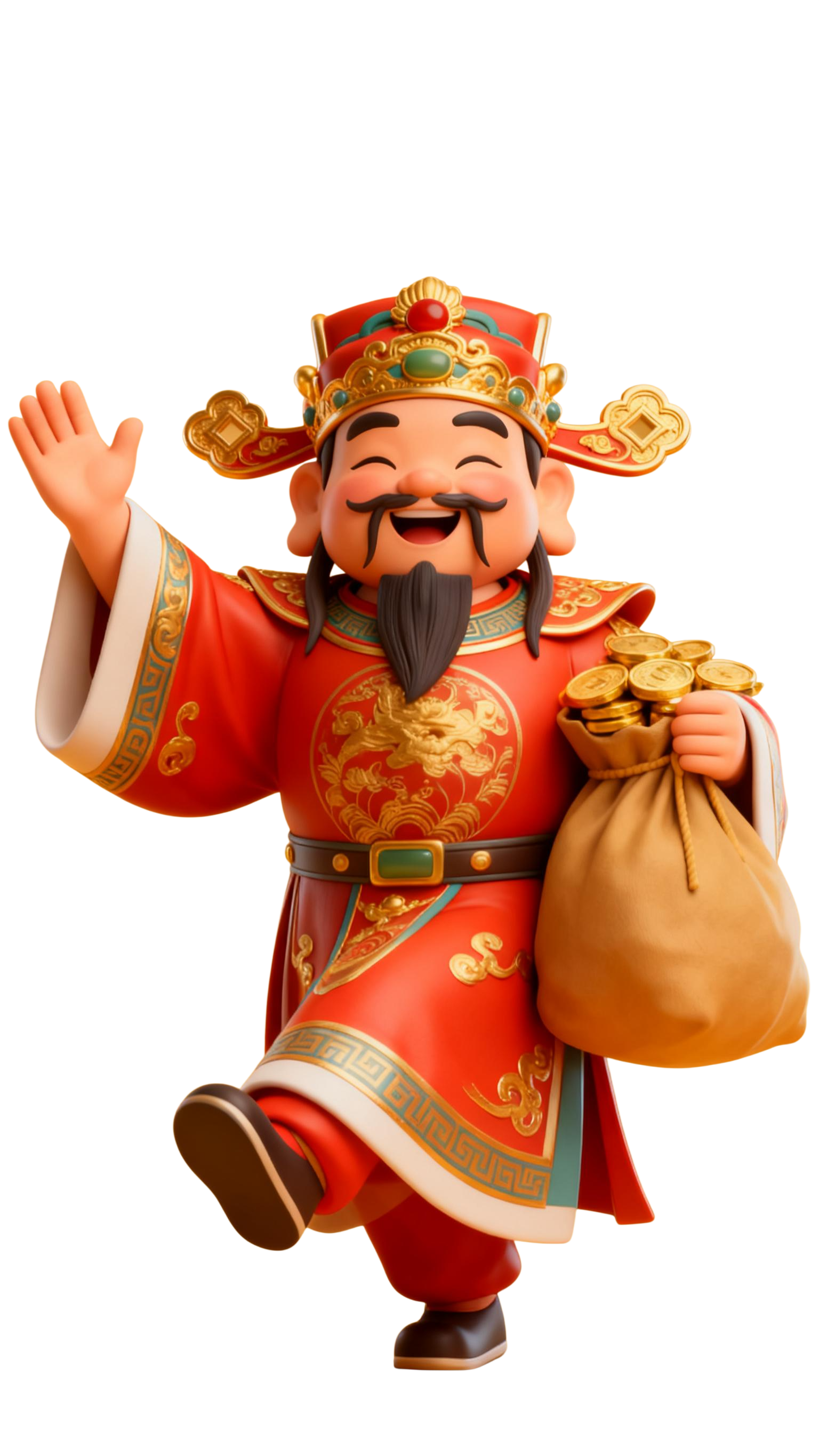 财神爷3d元素 (5)
