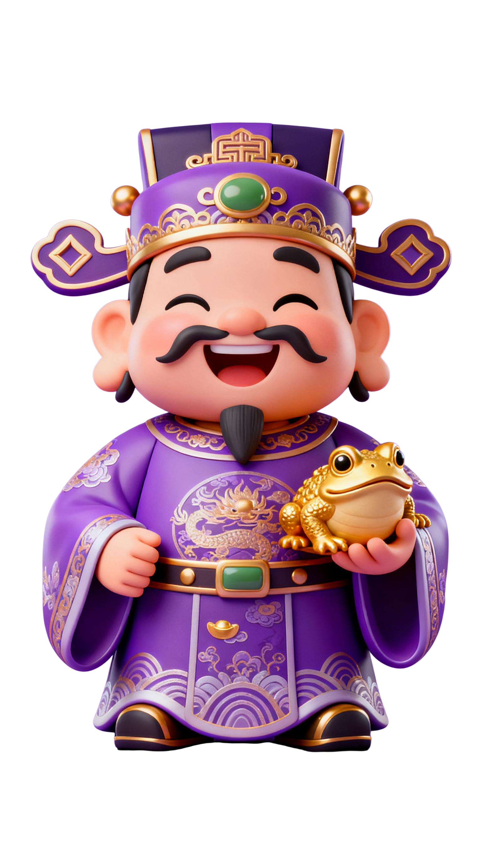 财神爷3d元素 (1)